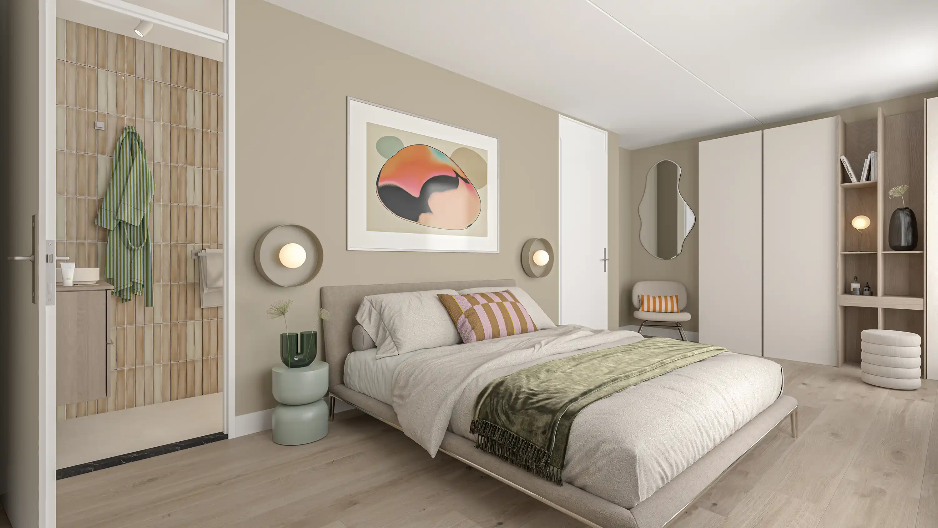 Boegbeeld D10 Interieur Slaapkamer HR
