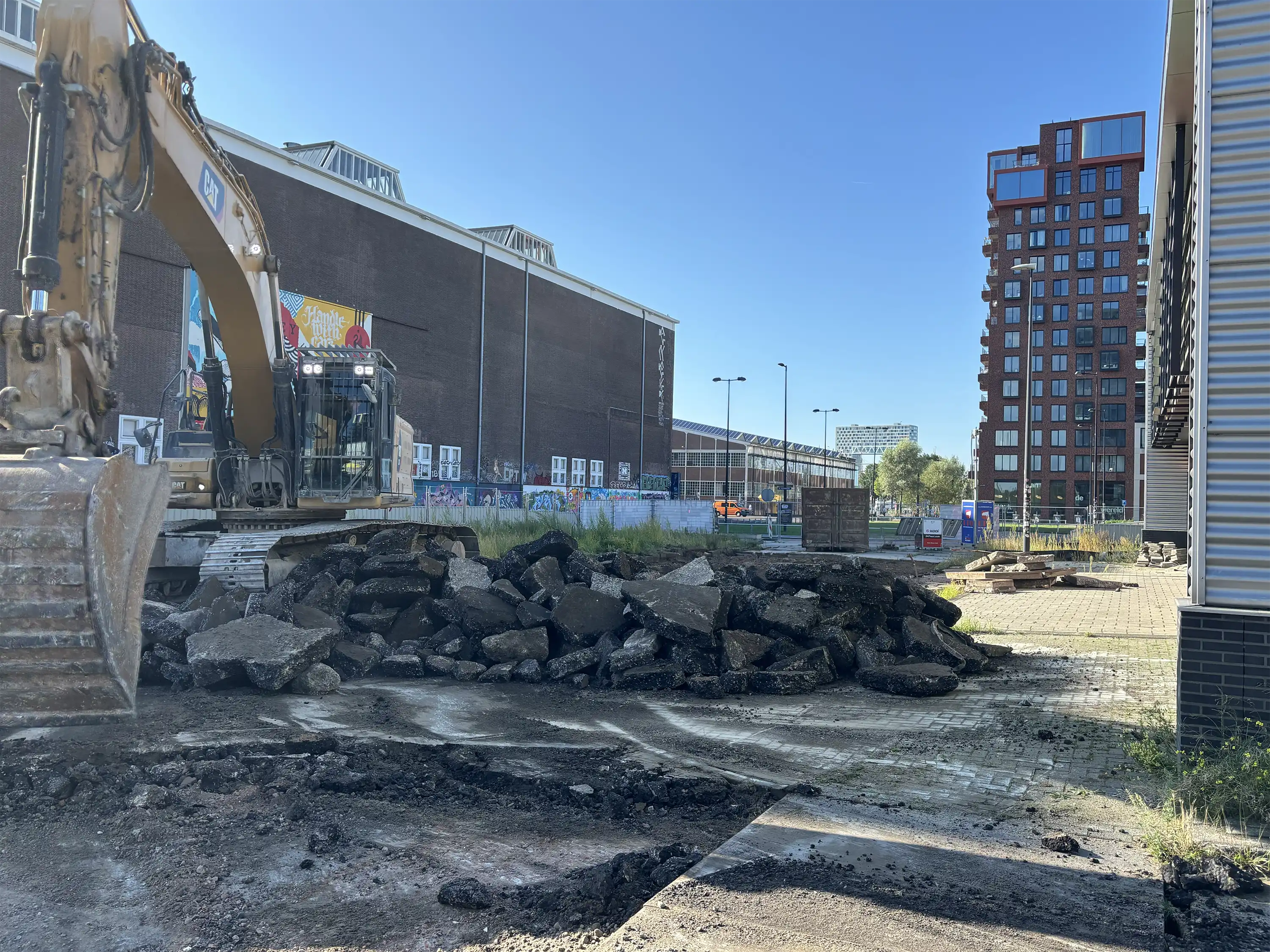 Boegbeeld sloop is gestart